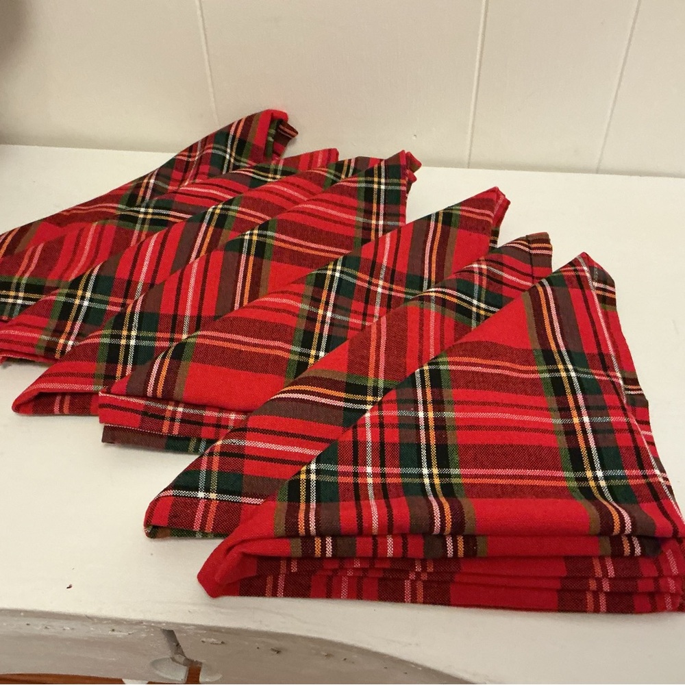 Tartan Plaid Napkins